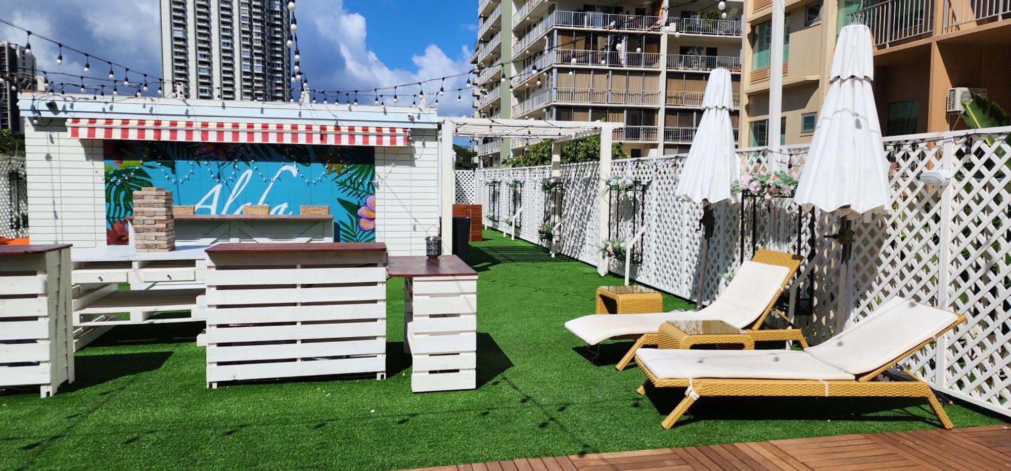 The Beach Waikiki Boutique Hostel Honolulu Eksteriør bilde